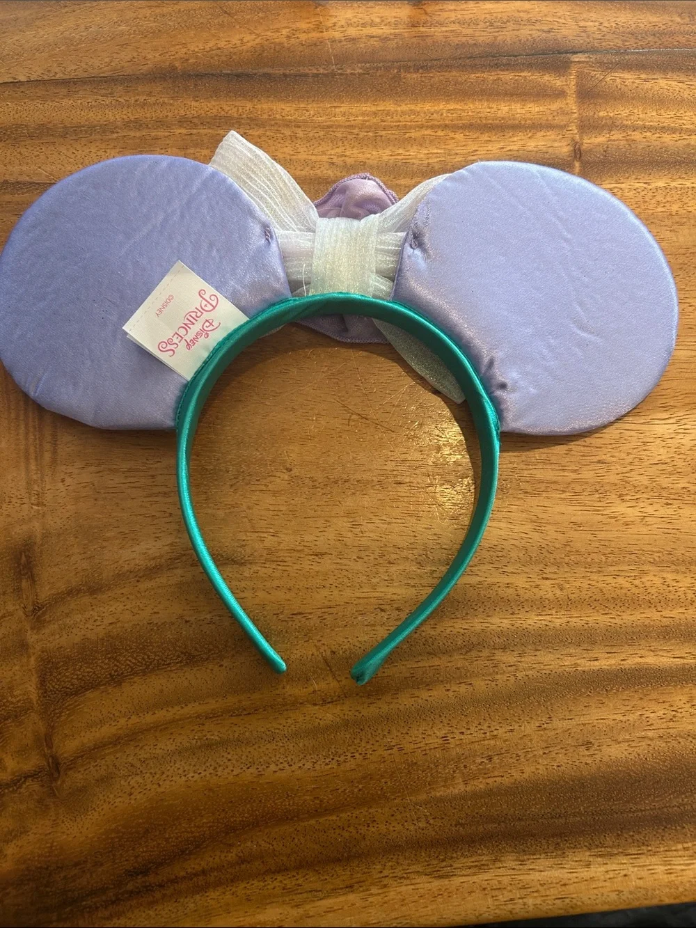 DISNEY PRINCESS Kids Floral and Mermaid Ear Headbands